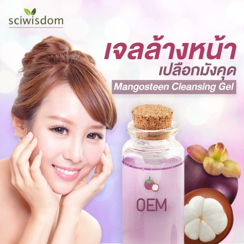 GFM-FT0702-เจลล้างหน้า เปลือกมังคุด (Mangosteen Cleansing Gel)